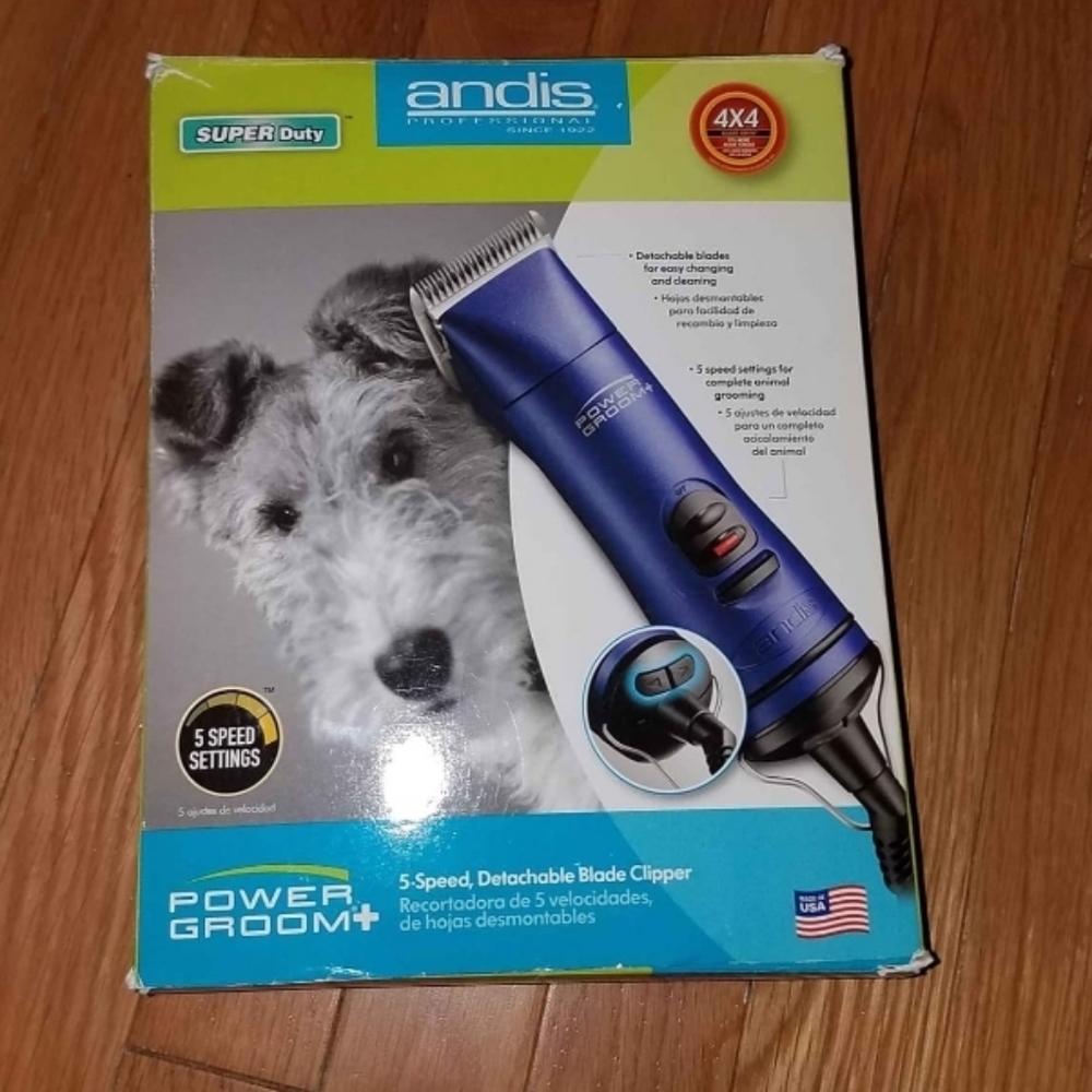 RARE DISCONTINUED ANDIS SUPER DUTY CLIPPER IN BOX DOG PET POSHMARK  BUY NOW!